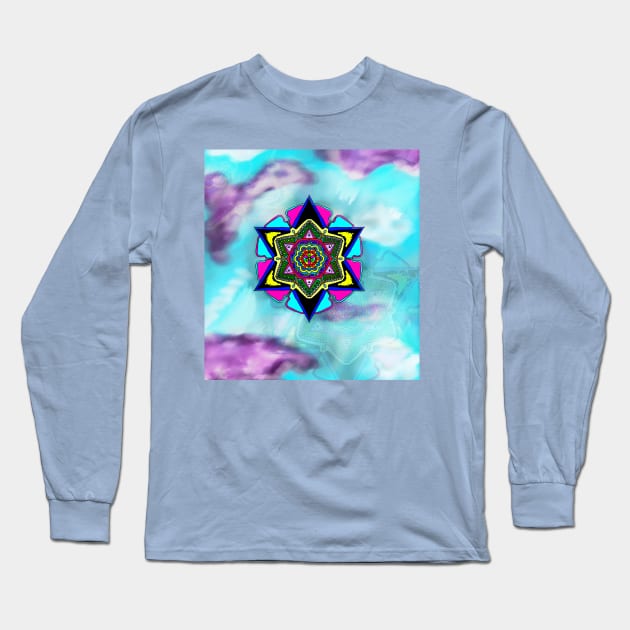 The Clouds and the Sky Long Sleeve T-Shirt by Electric Mermaid